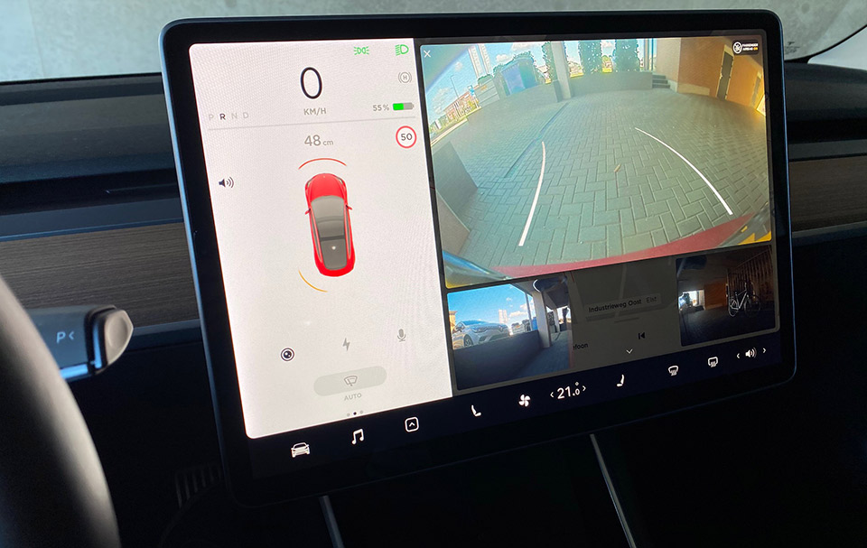 Achteruitrijcamera update Achteruitrijcamera update