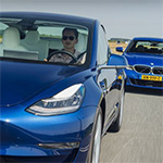 Tesla Model 3 Long Range versus BMW 330i